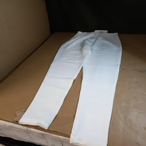 PAIR OF TAILORED CIGARETTE TROUSERS