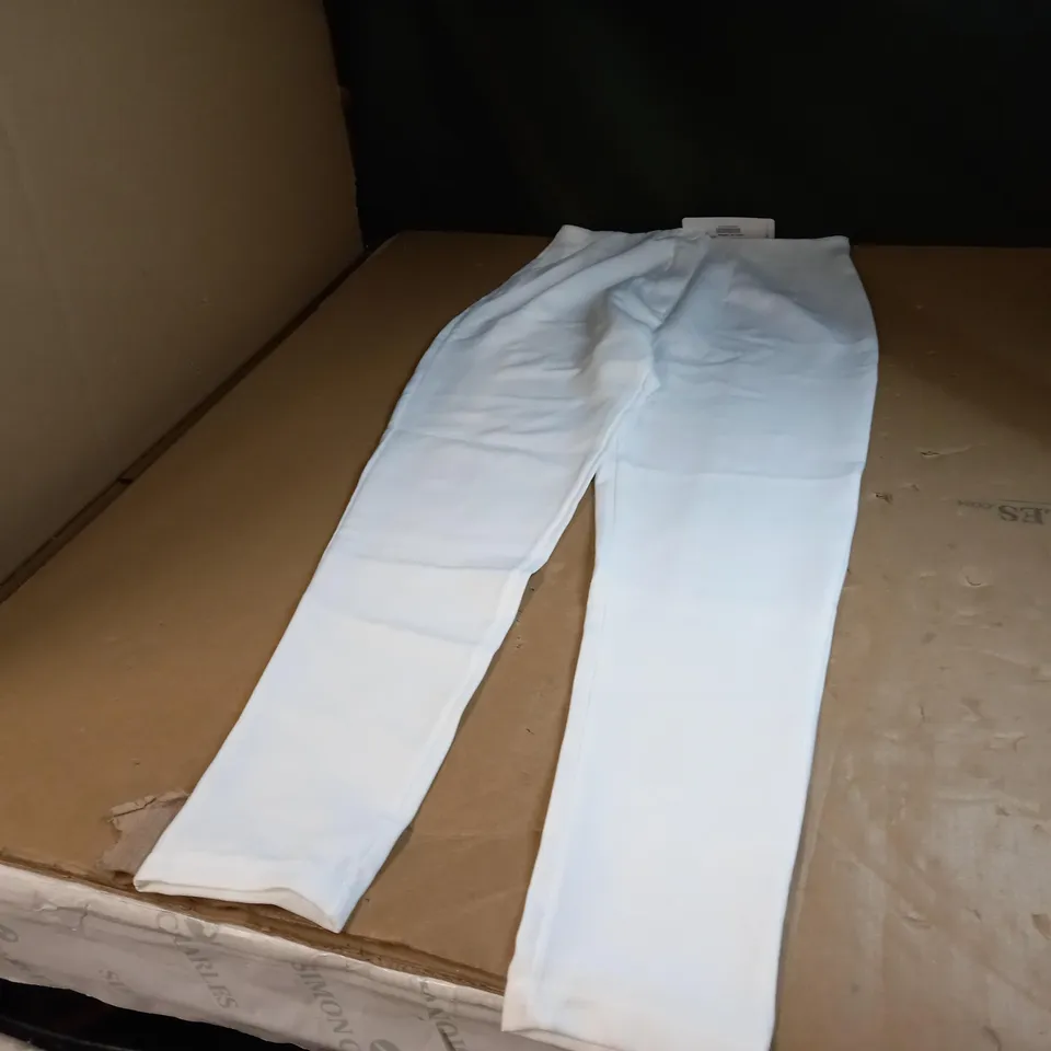 PAIR OF TAILORED CIGARETTE TROUSERS