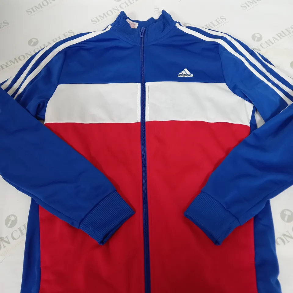 ADIDAS ZIPPED TRACKSUIT TOP SIZE 13-14 YEARS