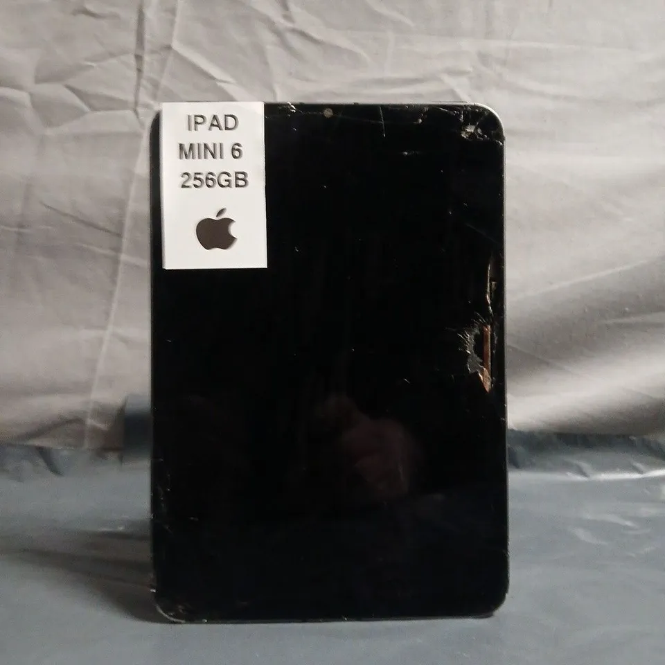 APPLE IPAD MINI 6TH GENERATION 256GB – SPACE GREY - CRACKED SCREEN 