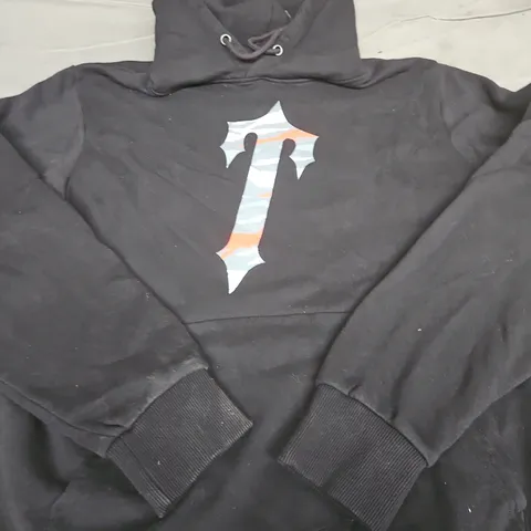 TRAPSTAR LOGO GRAPHIC HOODIE - SIZE M