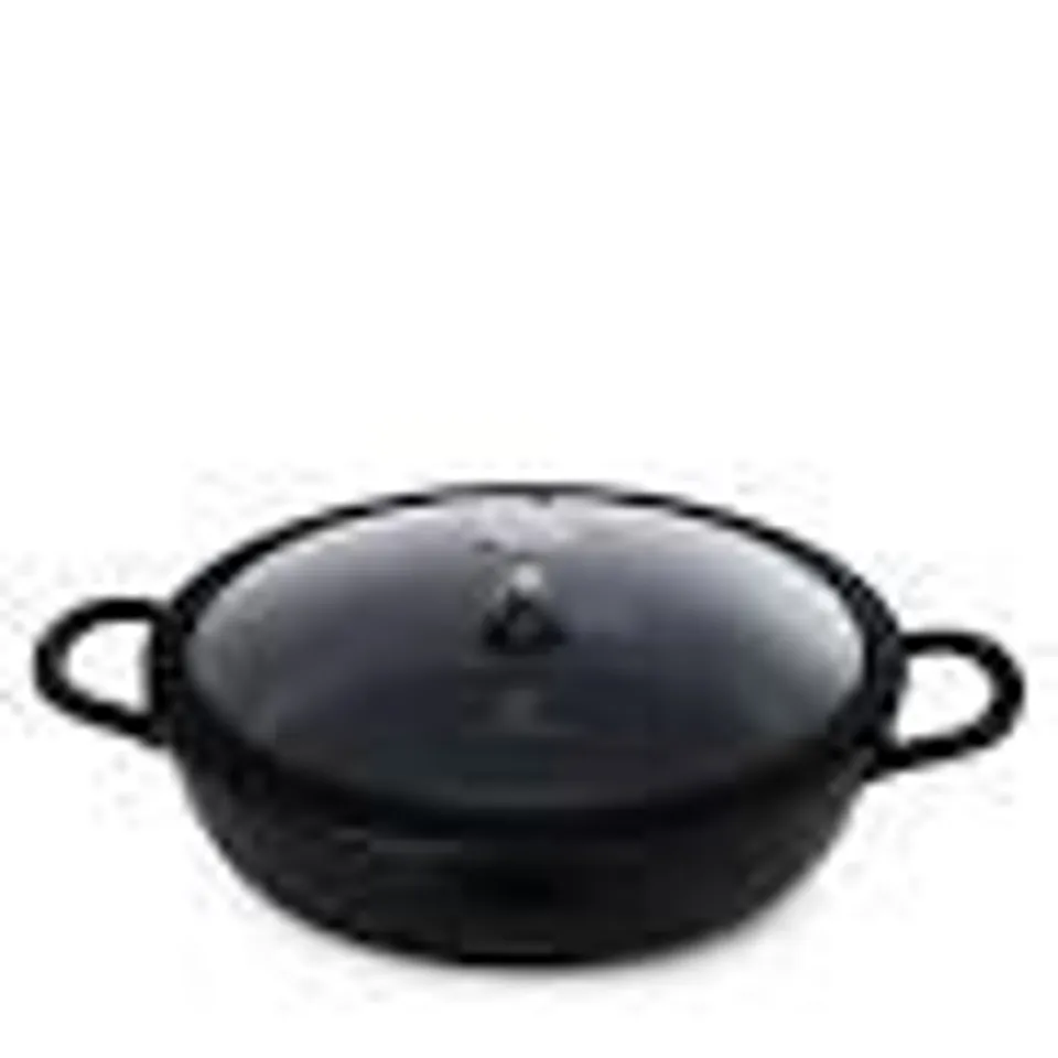 CURTIS STONE CAST ALUMINUM 3.8L MULTIFUNCTION PAN WITH SILCONE HANDLES