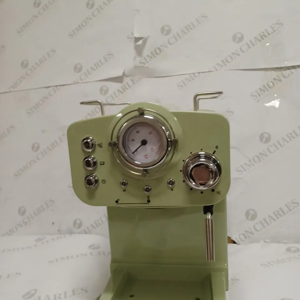 SWAN SK22110GN, RETRO PUMP ESPRESSO COFFEE MACHINE