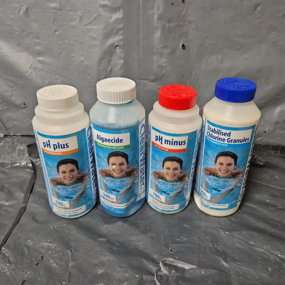 BOXED CLEAR WATER POOL STARTER KIT - COLLECTION ONLY