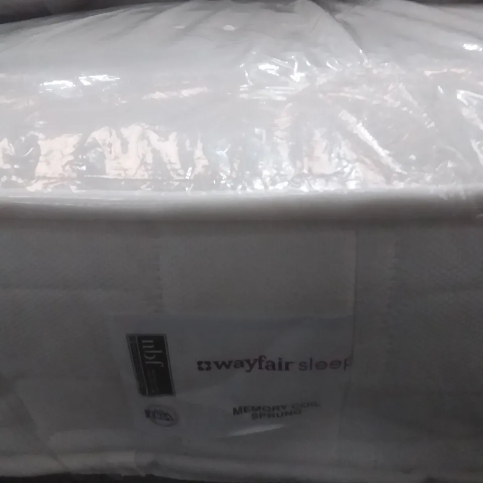 QUALITY MEMORY OPEN COIL DOUBLE 4'6" MATTRESS