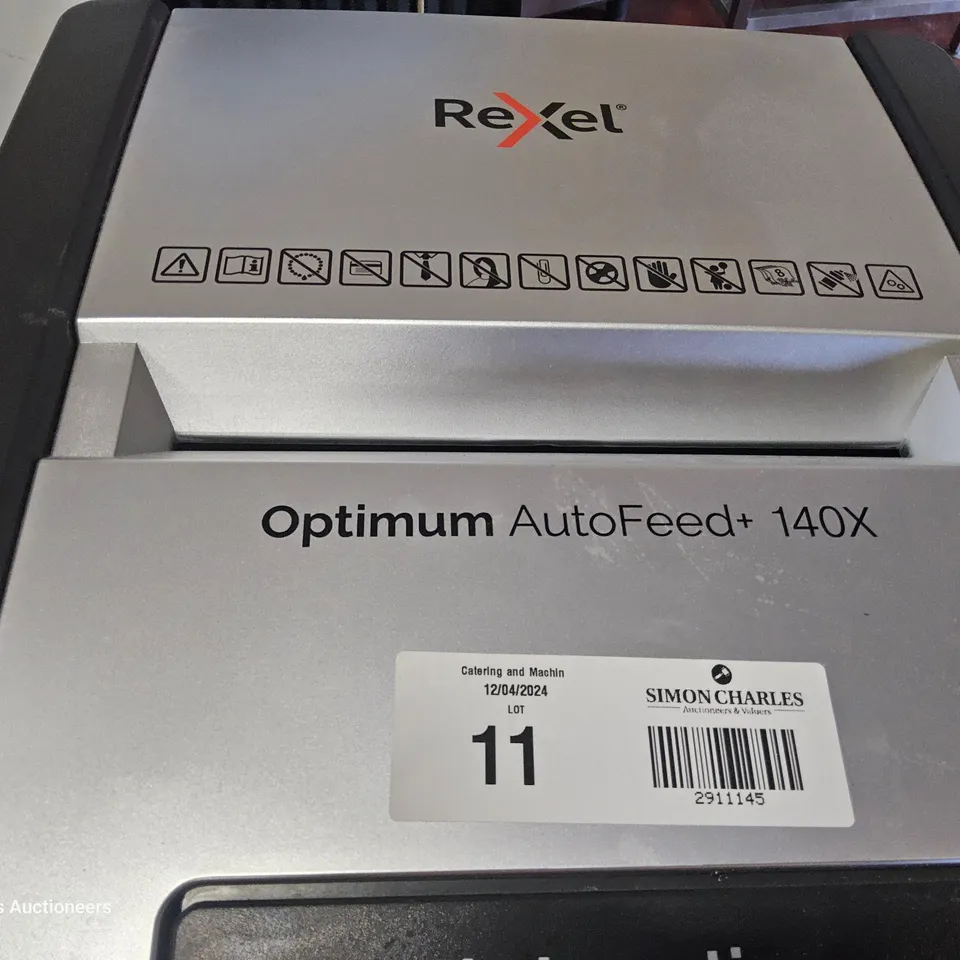 REXEL OPTIMUM AUTOFEED+ 140X PAPER SHREDDER