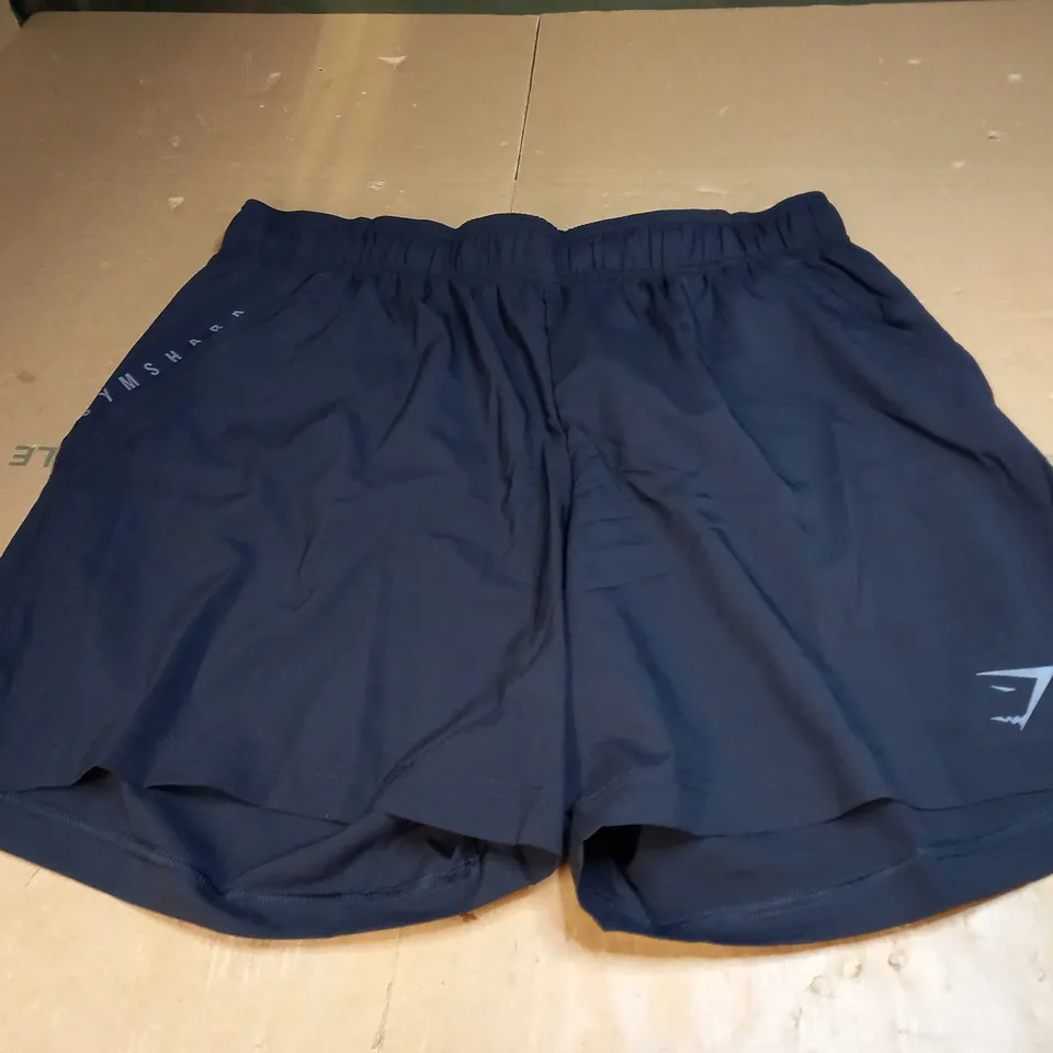 GYMSHARK WORKOUT SHORTS SIZE XL