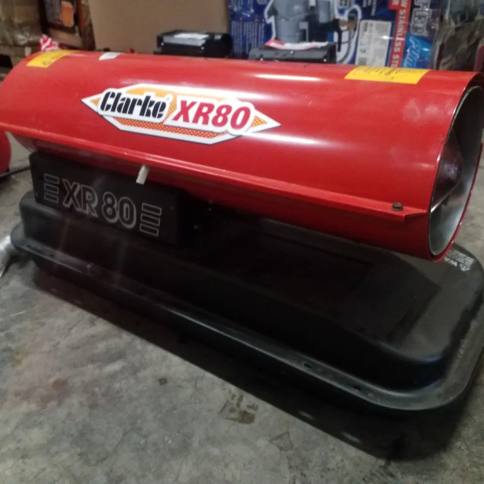 CLARKE XR80 20.5KW DIESEL INDUSTRIAL SPACE HEATER