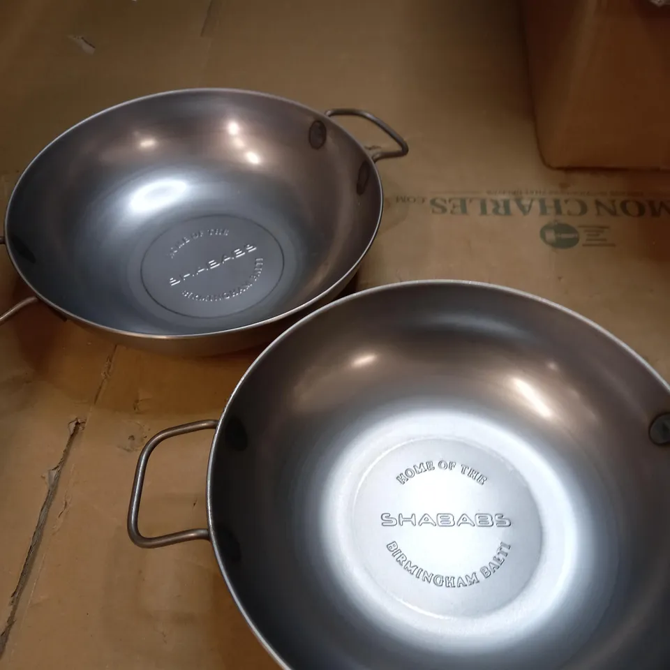 SHABABS CURRY DISH SERVER BOWLS 