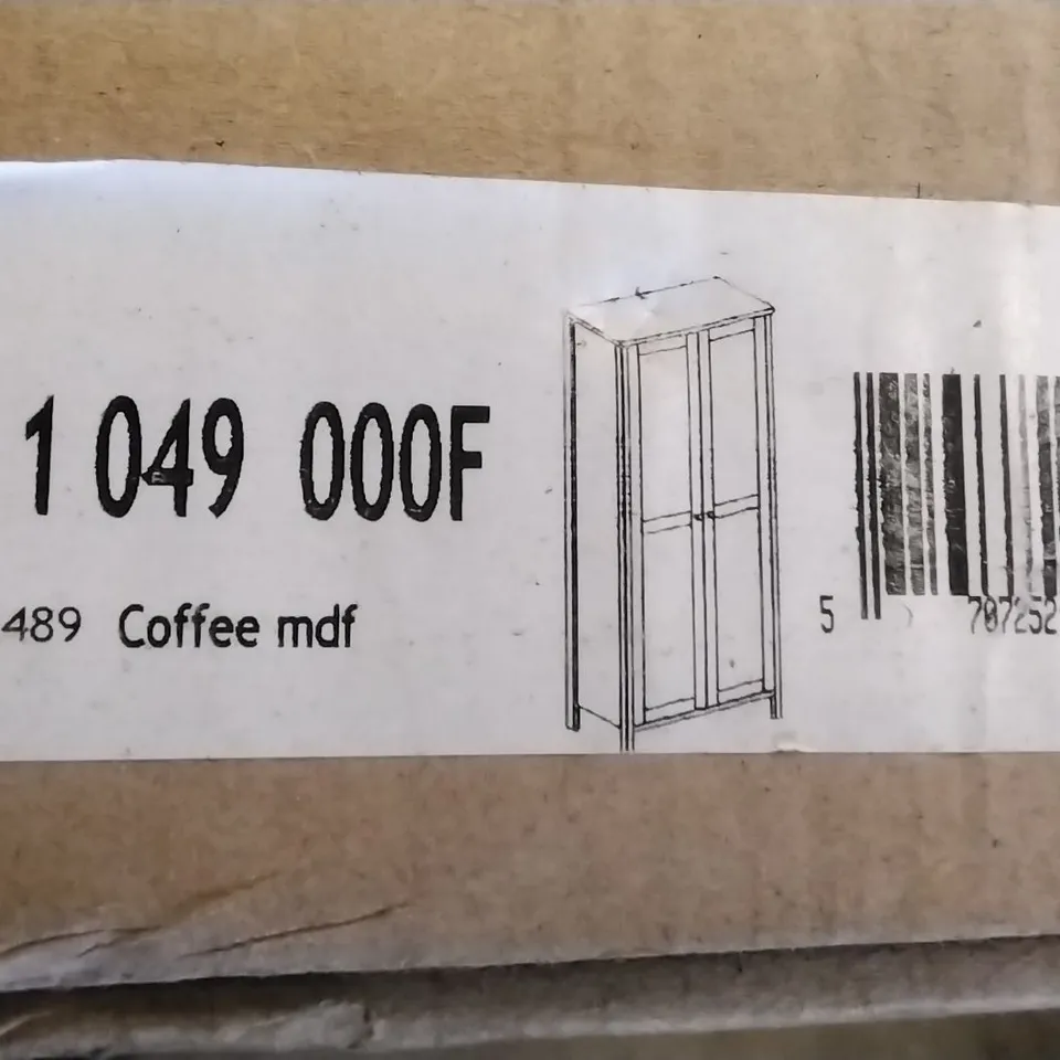 BOXED COFFEE MDF CABINET 