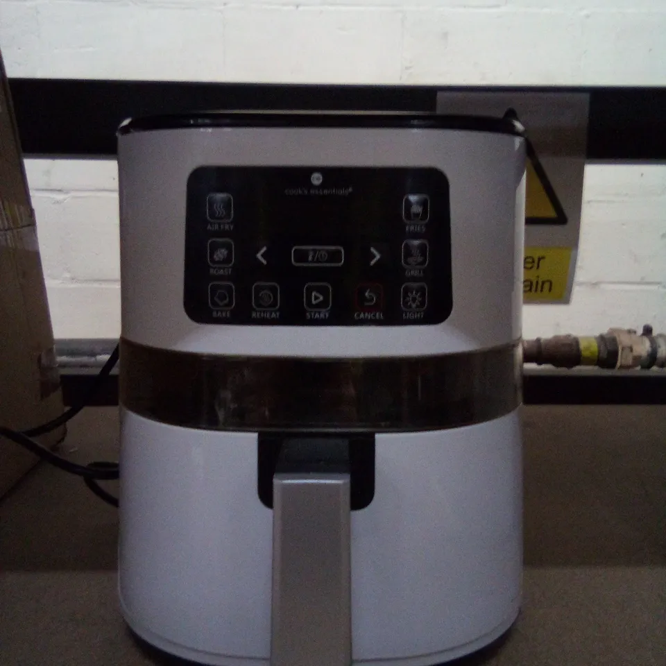 COOKS ESSENTIALS AIR FRYER IN GREY