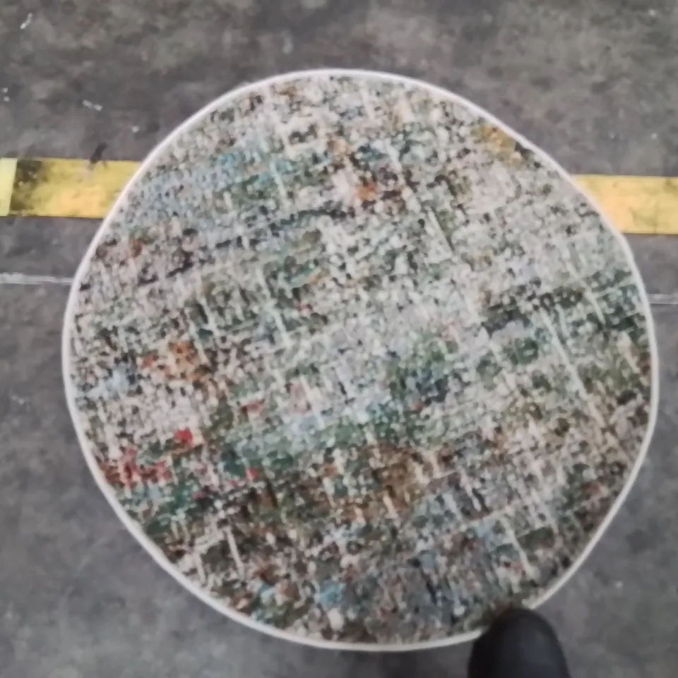 MADISON ABSTRACT AREA RUG 85CM ROUND 