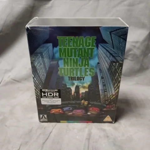 TEENAGE MUTANT NINJA TURTLES TRILOGY – 4K ULTRA HD BLU-RAY BOX SET. SEALED