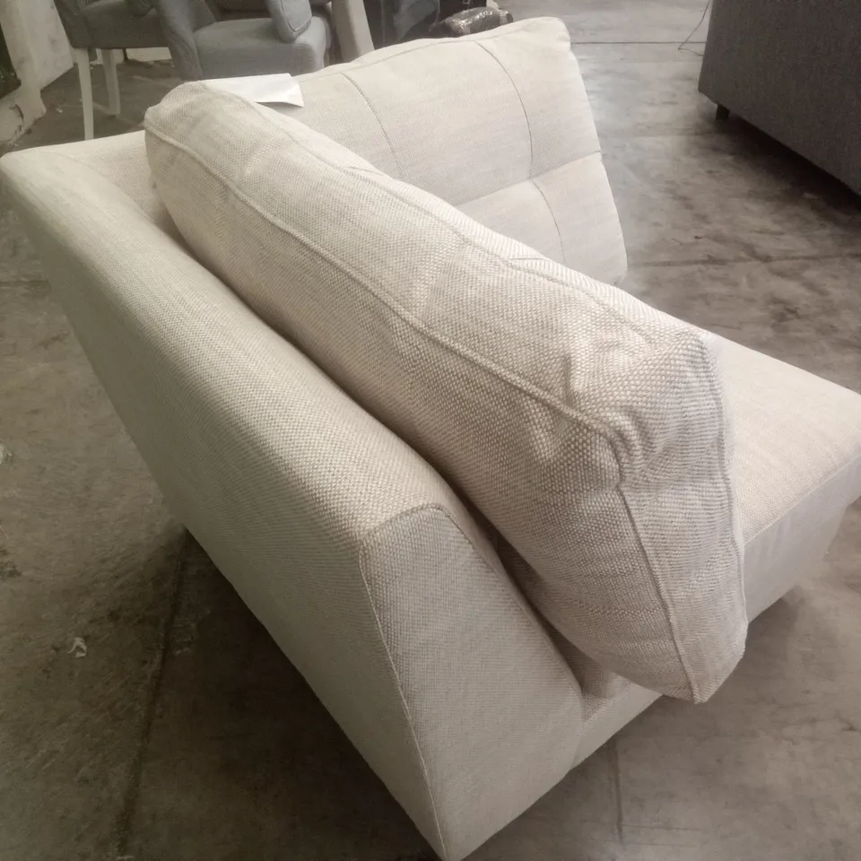 DESIGNER LOUNGE.CO MADE HERMIONE CORNER SOFA - DOVE CLOUD FABRIC 