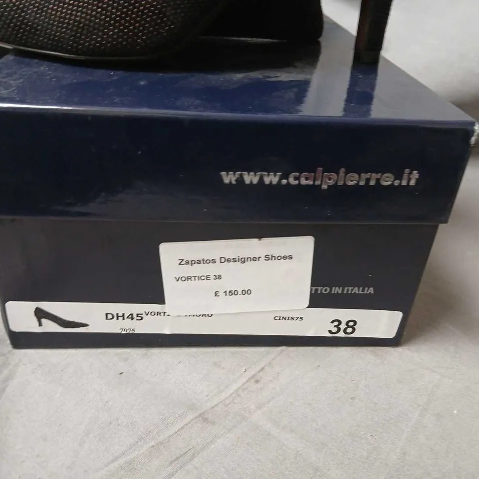 CALPIERRE ZAPATOS DESIGNER SHOES – VORTICE HEELS, WOMEN’S, UK 5.5 (EU 38)