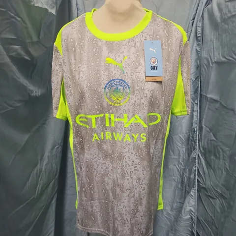 MCFC 3RD JERSEY REPLICA IN COOL WEATHER PRO GREEN - BR M
