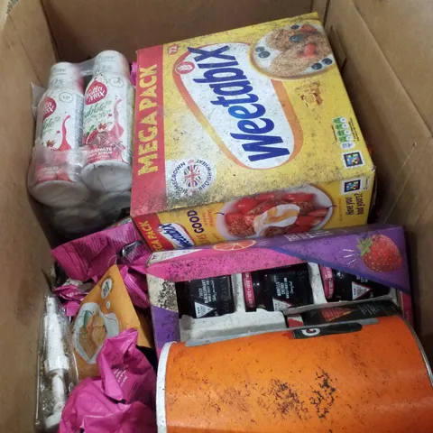 PALLET CONTAINING ASSORTED FOOD PRODUCTS