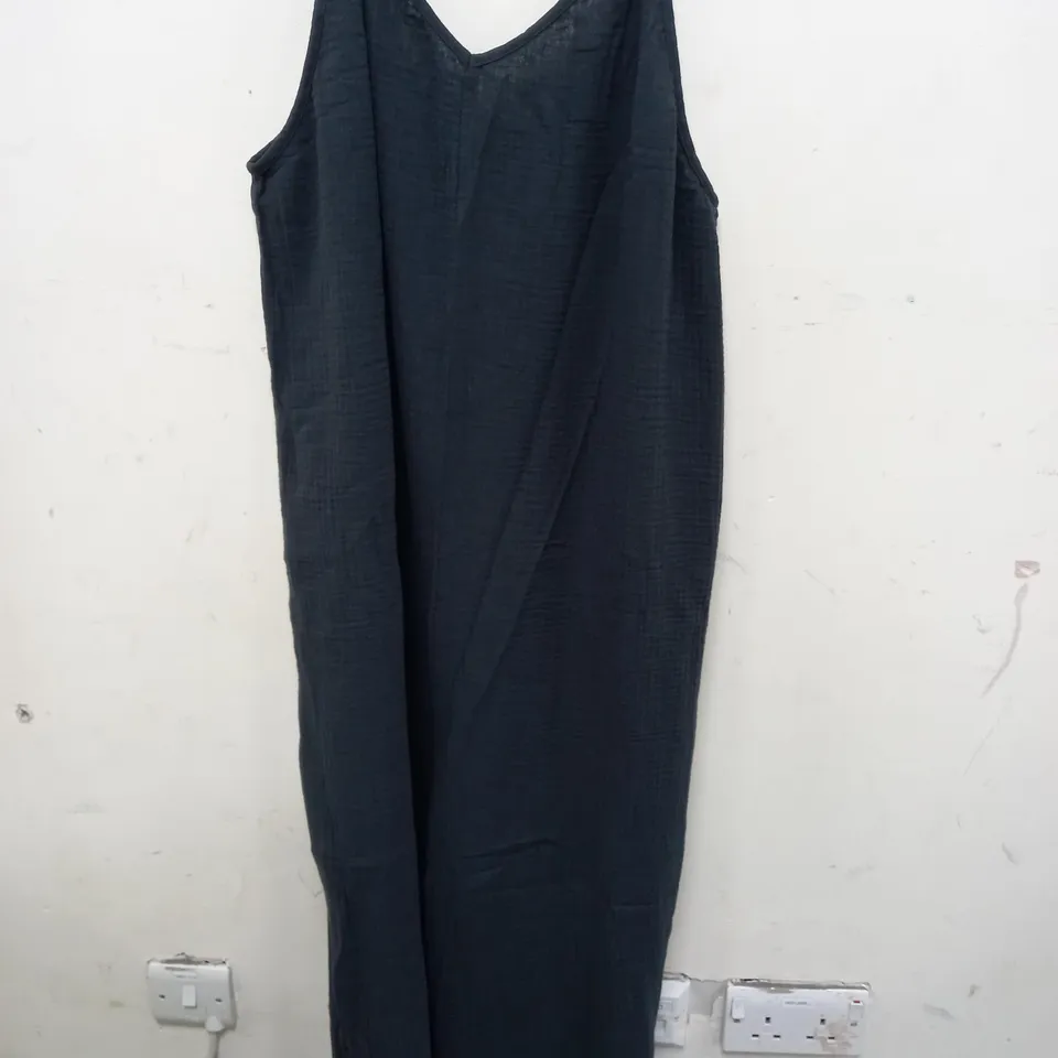 HUSH WIDE LEG BEACH JUMPSUIT IN BLACK - 14