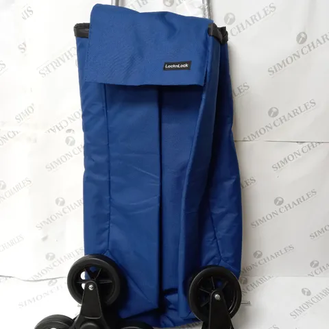 LOCK 'N LOCK INSULATED SHOPPING TROLLEY CART, NAVY