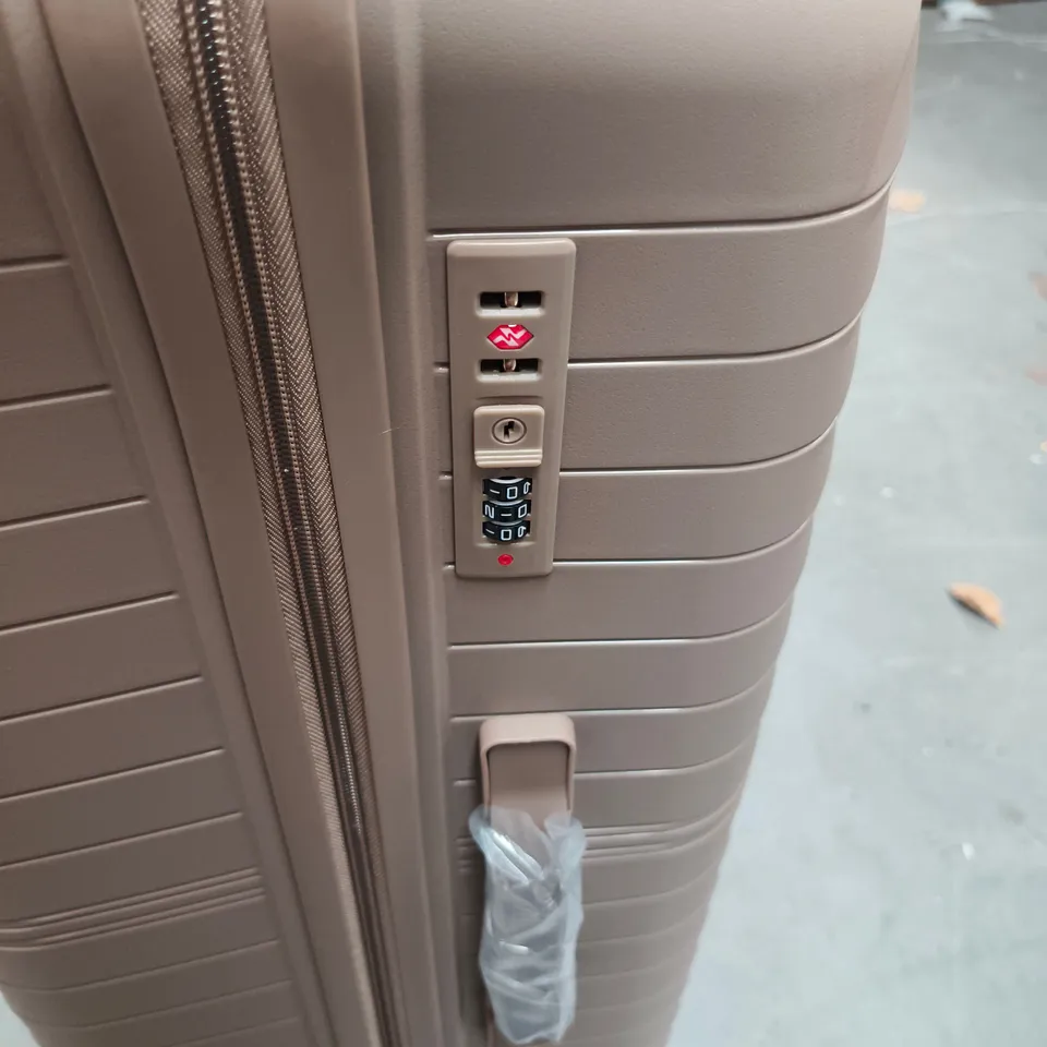 ELLE B MINK 28" SUITCASE 3 PIECE SET WITH LOCK TAGGED