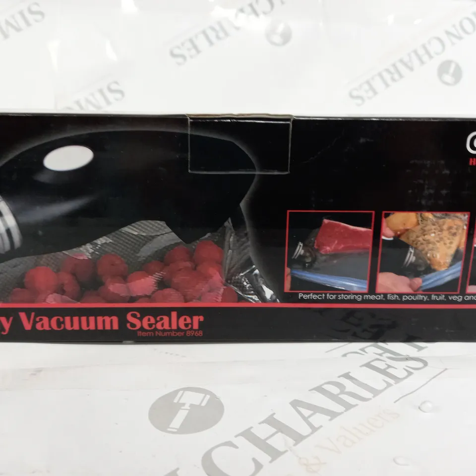 BOXED COOKSHOP HANDY VACUUM SEALER