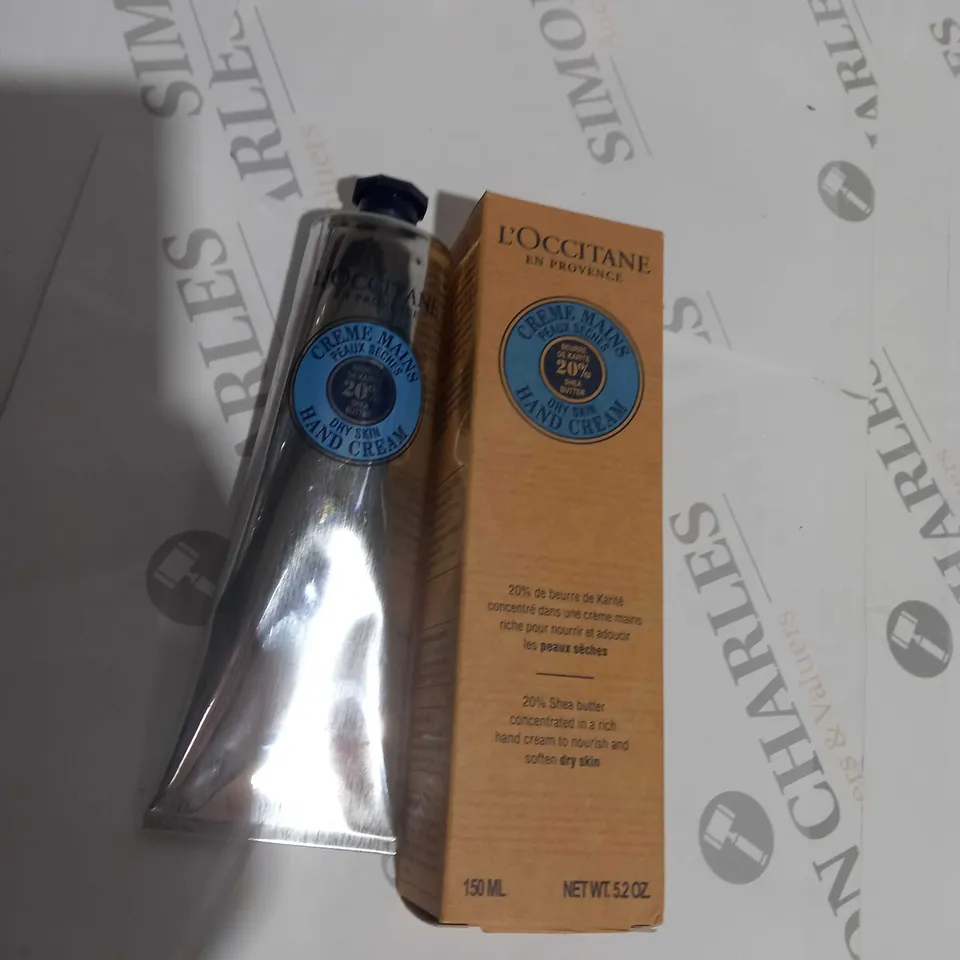 LOCCITANE DRY SKIN HAND CREAM 150ML