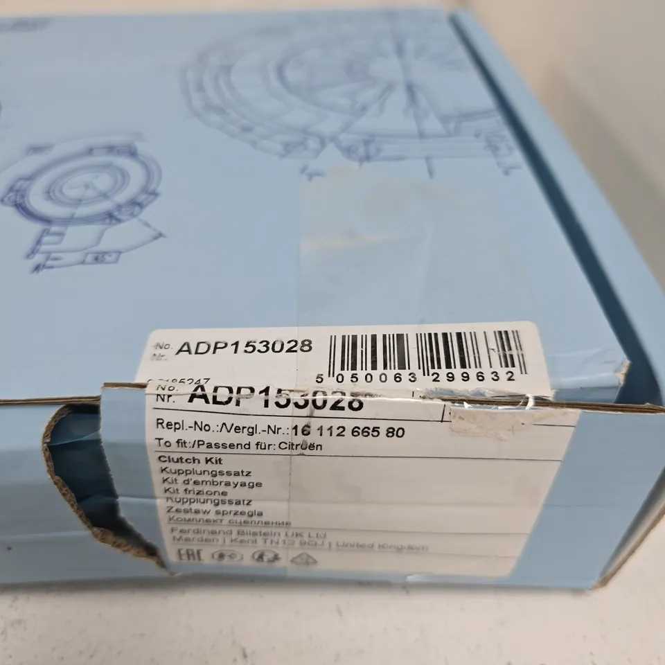 BLUE PRINT CLUTCH KIT TO FIT CITROËN (ADP153028)