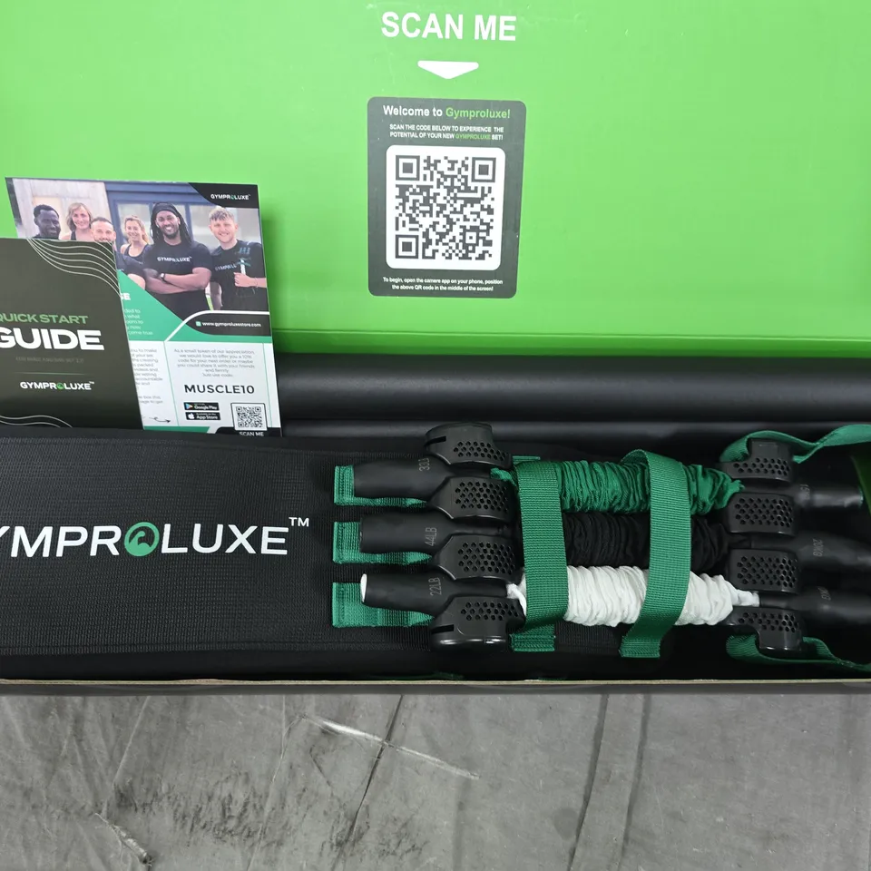 GYMPRO LUXE RESISTANCE BAND SET – MUSCLE10 