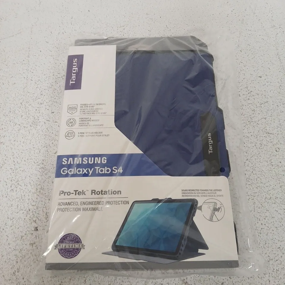 20 X TARGUS PRO-TEK ROTATION CASES FOR SAMSUNG GALAXY TAB S4 IN STEEL BLUE