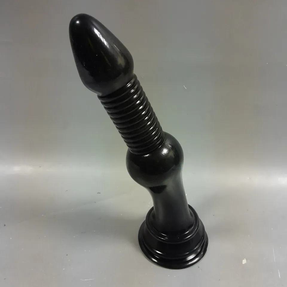 MASTER SERIES RIBBED LARGE BUTT PLUG 