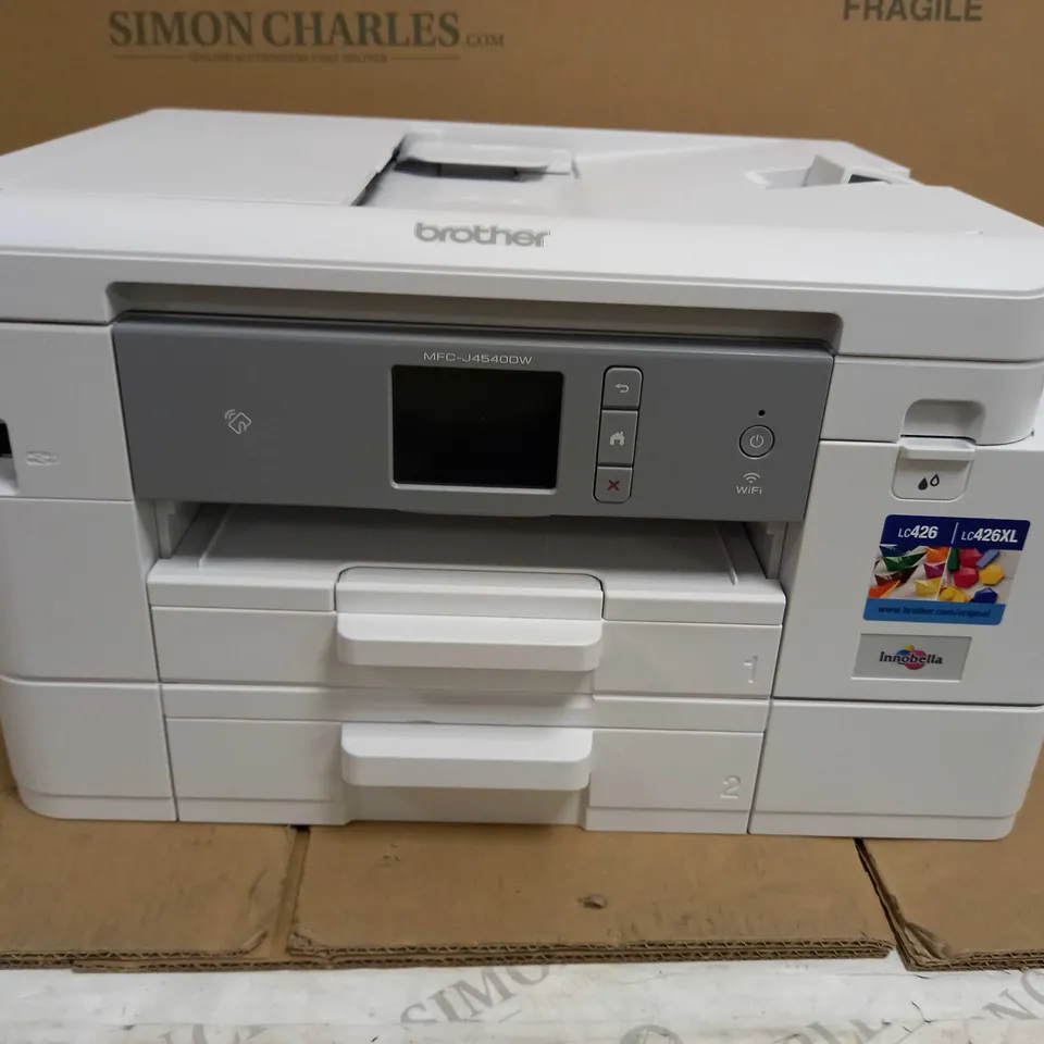 BROTHER MFC-J4540DW XL WIRELESS COLOUR INKJET PRINTER
