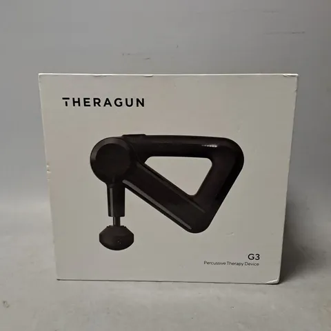 BOXED THERAGUN G3 PERCUSSIVE THERAPY DEVICE 