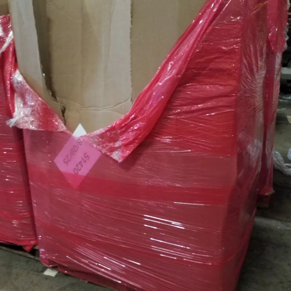 PALLET CONTAINING ASSORTED PRODUCTS INCLUDING FOLDING CHAIR MAT, COOKER HOOD, CARRY ON SUITCASE & AUDIO TURNTABLE 