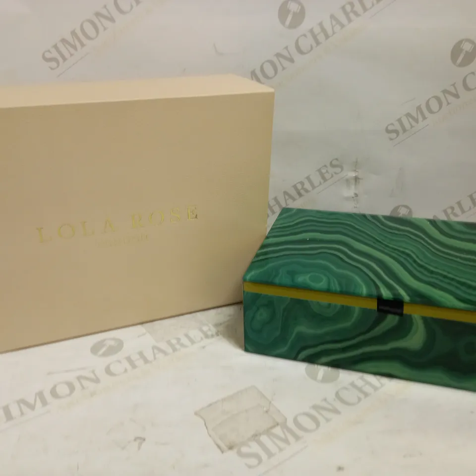 LOLA ROSE RECTANGULAR TREASURE BOX