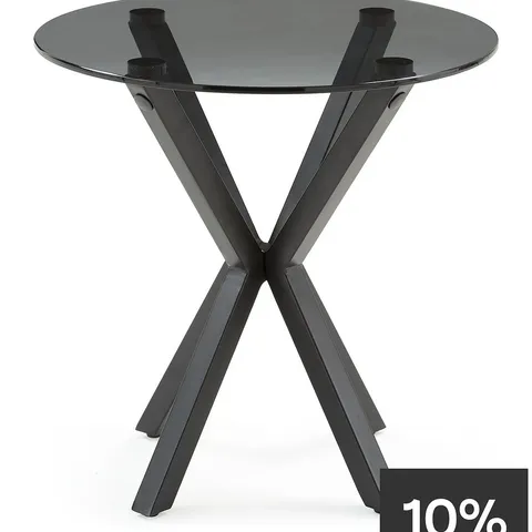 CHOPSTICK LAMP TABLE - BLACK