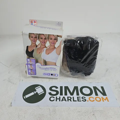 BOXED COMFORTISSE PUSH-UP BRA PACK OF 3 - MEDIUM