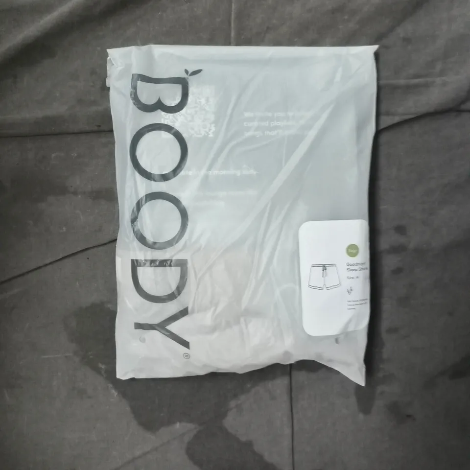 BOODY GOODNIGHT SLEEP SHORTS IN SAGE SIZE MEDIUM