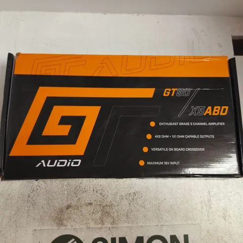 BOXED GT AUDIO GT90 / X5 ABD CAR POWER AMPLIFIER