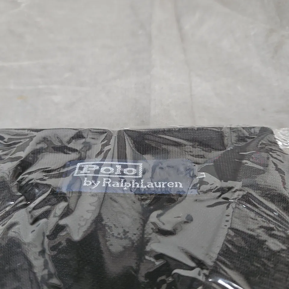 POLO BY RALPH LAUREN BLACK POLO SHIRT - SIZE L