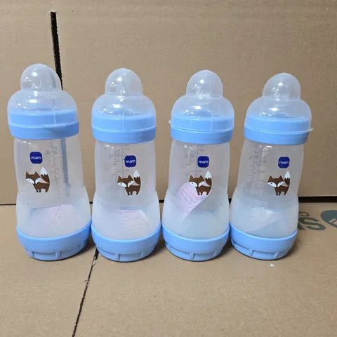 MAM EASY START ANTI-COLIC BOTTLES 4 PACK – 260ML (9OZ)