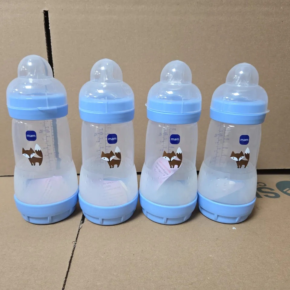MAM EASY START ANTI-COLIC BOTTLES 4 PACK – 260ML (9OZ)