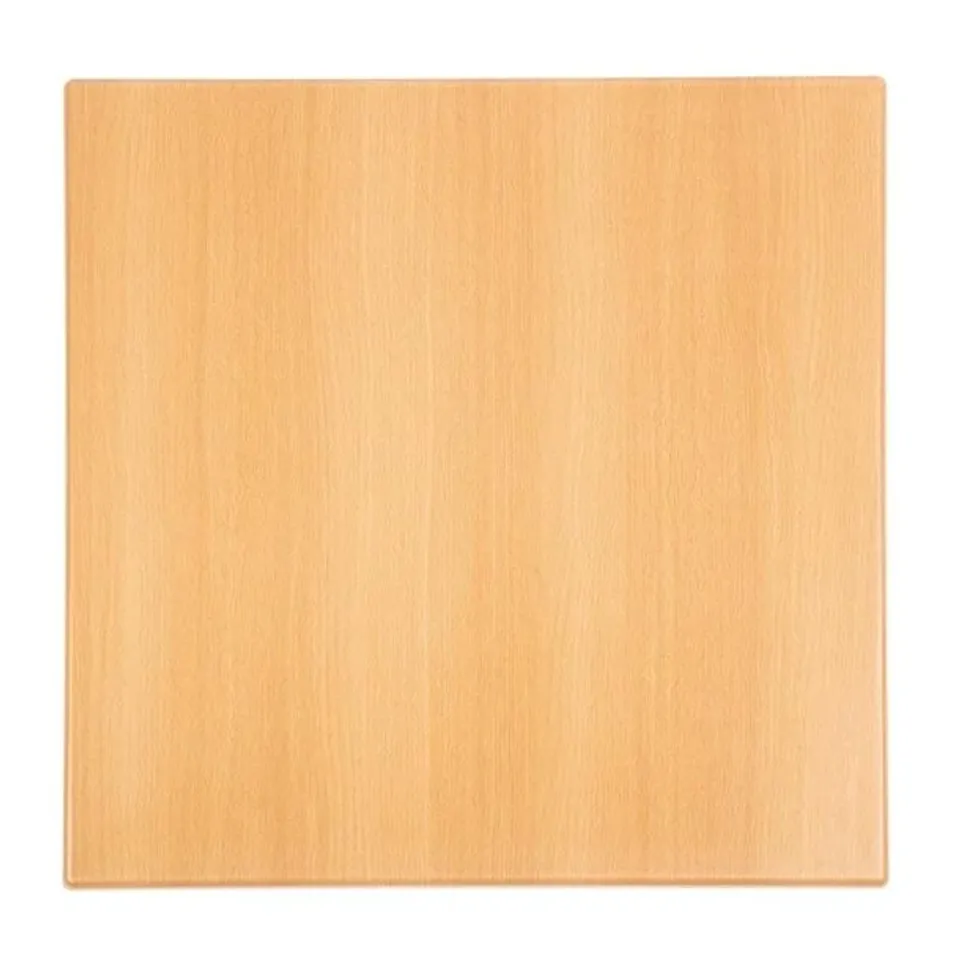 BOXED BOLERO GG634 SQUARE TABLE TOP BEECH 600MM