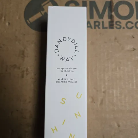 DANDYDILL WAY WILD HAWTHORN CLEANSING MOUSSE FOR CHILDREN – 150ML