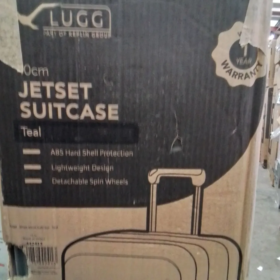 BOXED LUGG 40CM JETSET SUITCASE TEAL