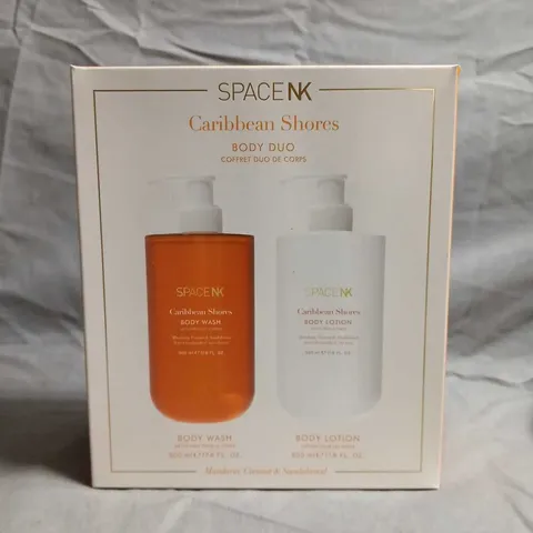 SPACE NK CARIBBEAN SHORES BODY DUO – BODY WASH & BODY LOTION