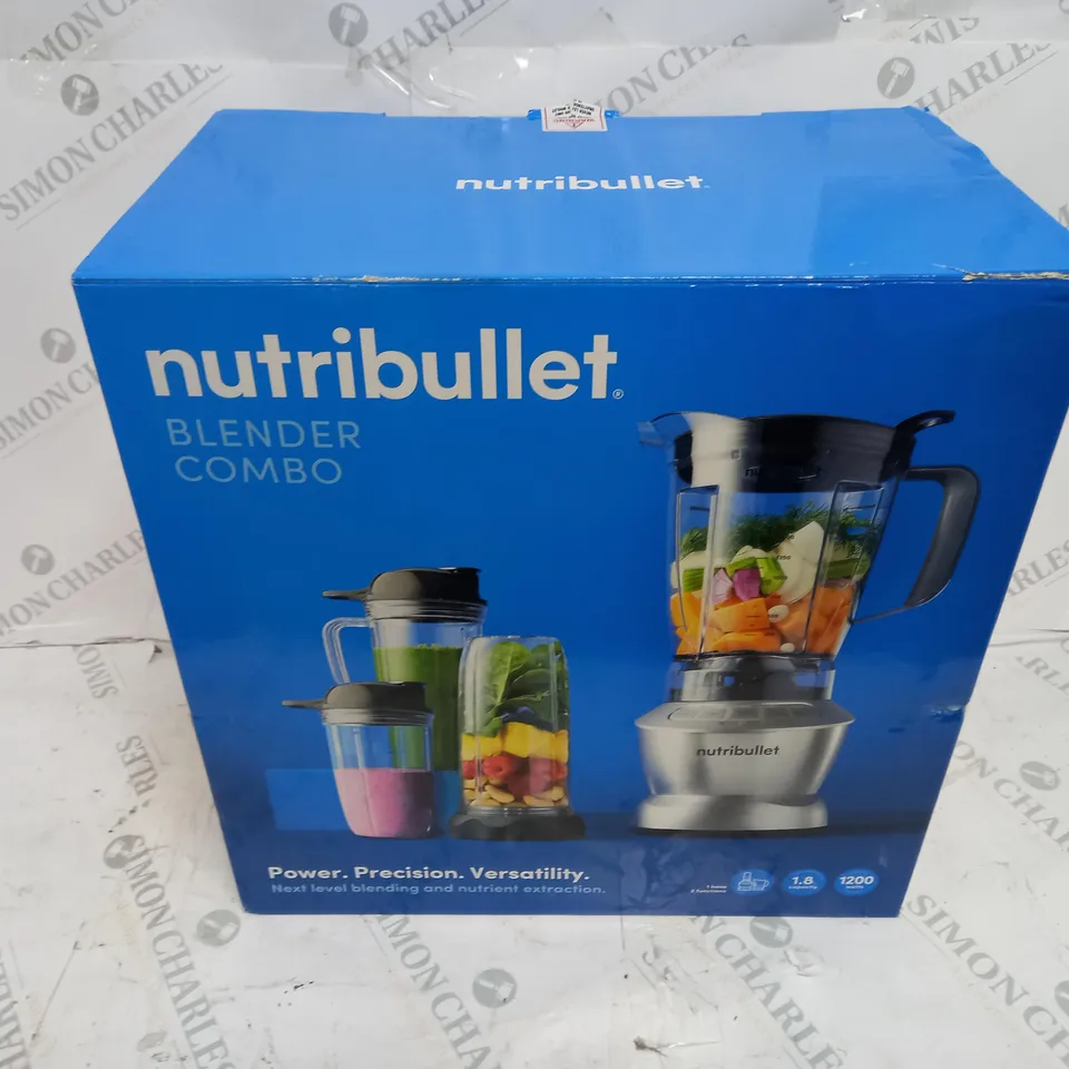 BOXED NUTRIBULLET BLENDER COMBO