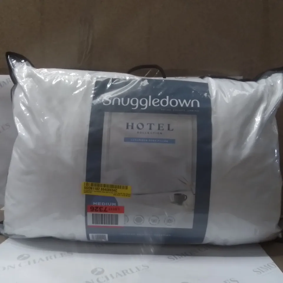 SNUGGLEDOWN LUXURIOUSLY HOTEL SOFT & COSY PILLOWS (SET OF 2)