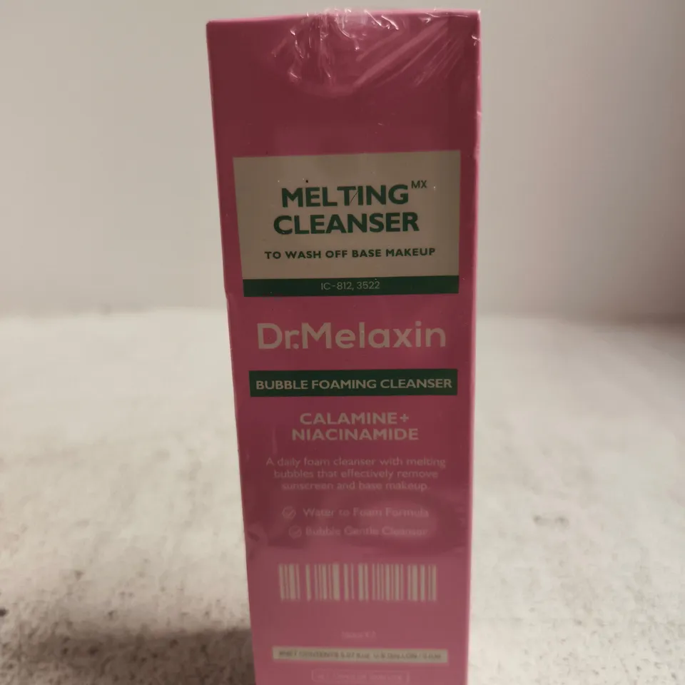 DR.MELAXIN MELTING CLEANSER - BUBBLE FOAMING CLEANSER - 150ML