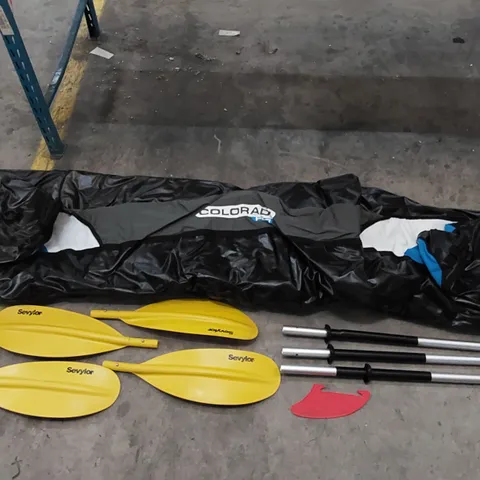 BAGGED SEVYLOR COLORADO PRO INFLATABLE KAYAK WITH CARRY BAG (1 ITEM)