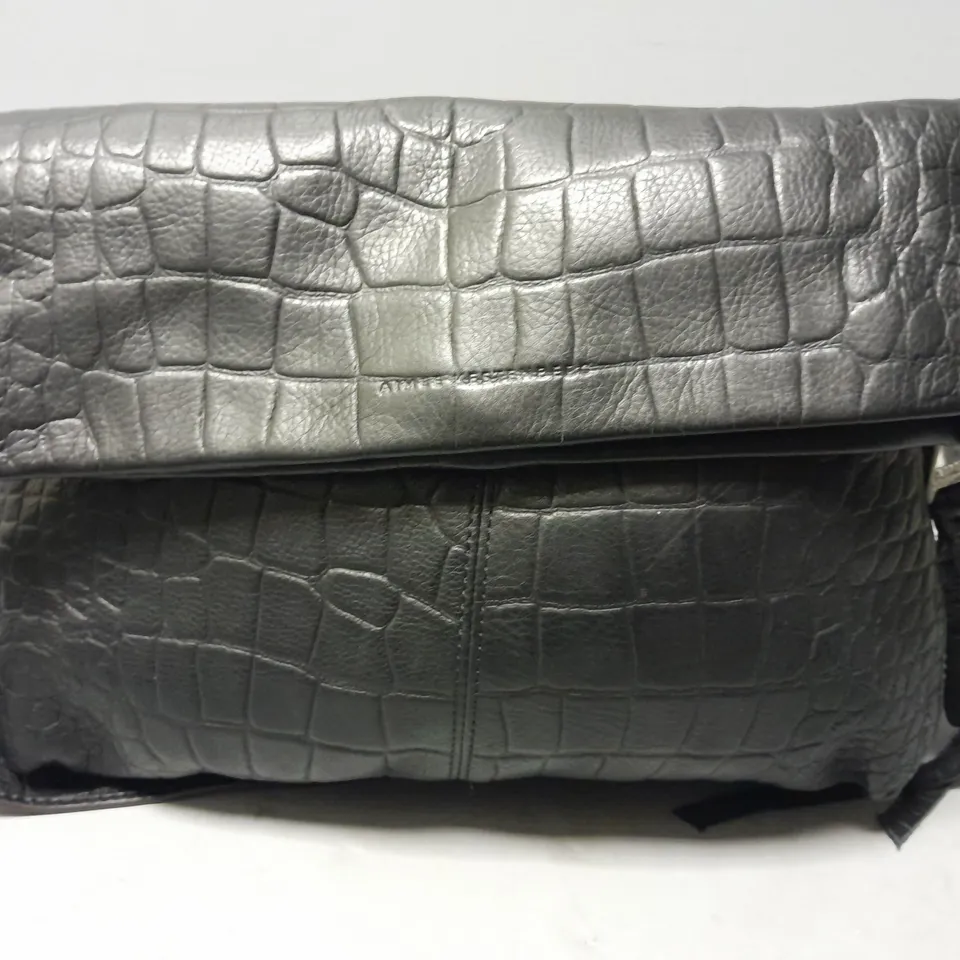 AIMEE KESTENBERG XBODY LEATHER BAG IN BLACK